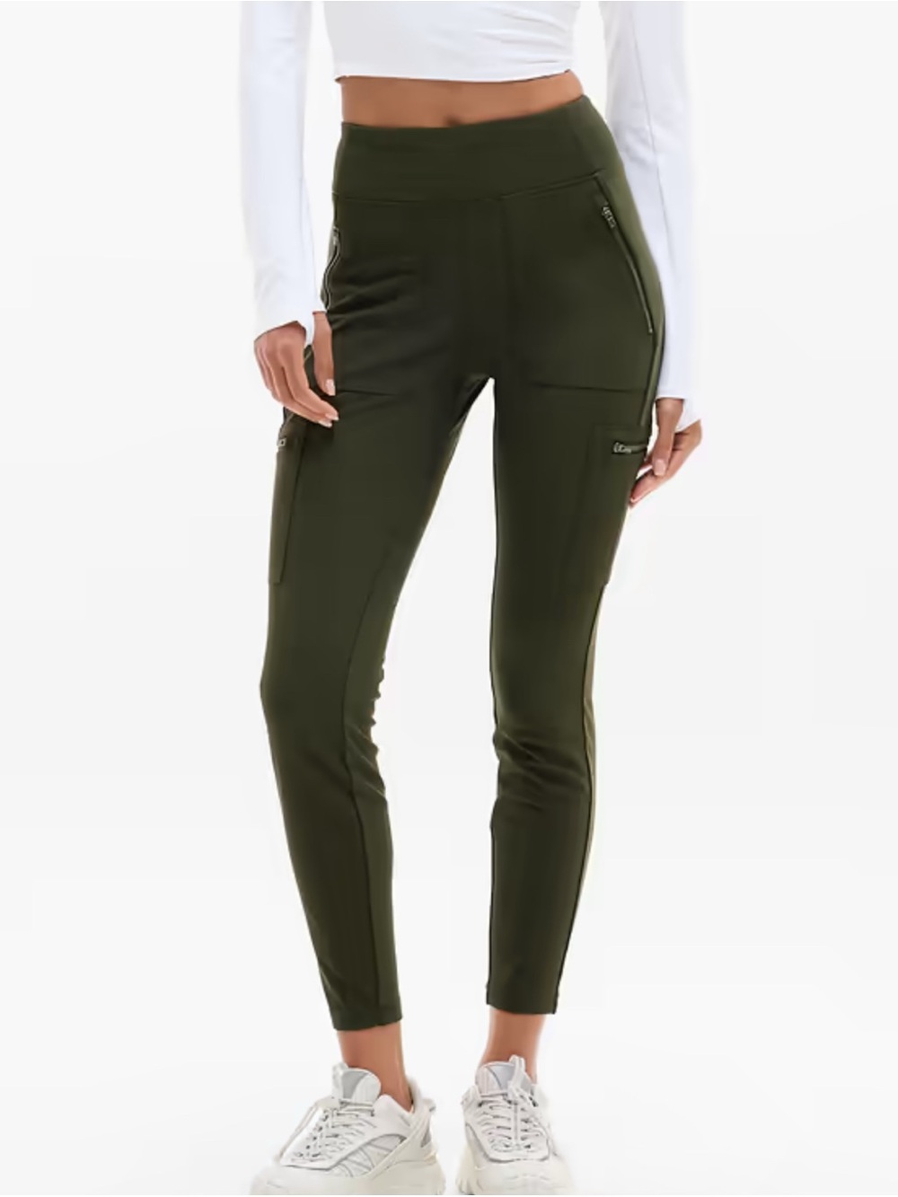 Athleta Headlands Hybrid Trek Jogger performance pants Zipper Pockets
